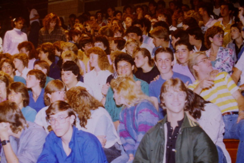 Group picture from the 1980s